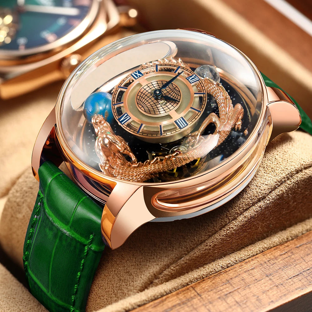 ChronoState Executive Tourbillon Automatic Luxury Business Watch for Mens