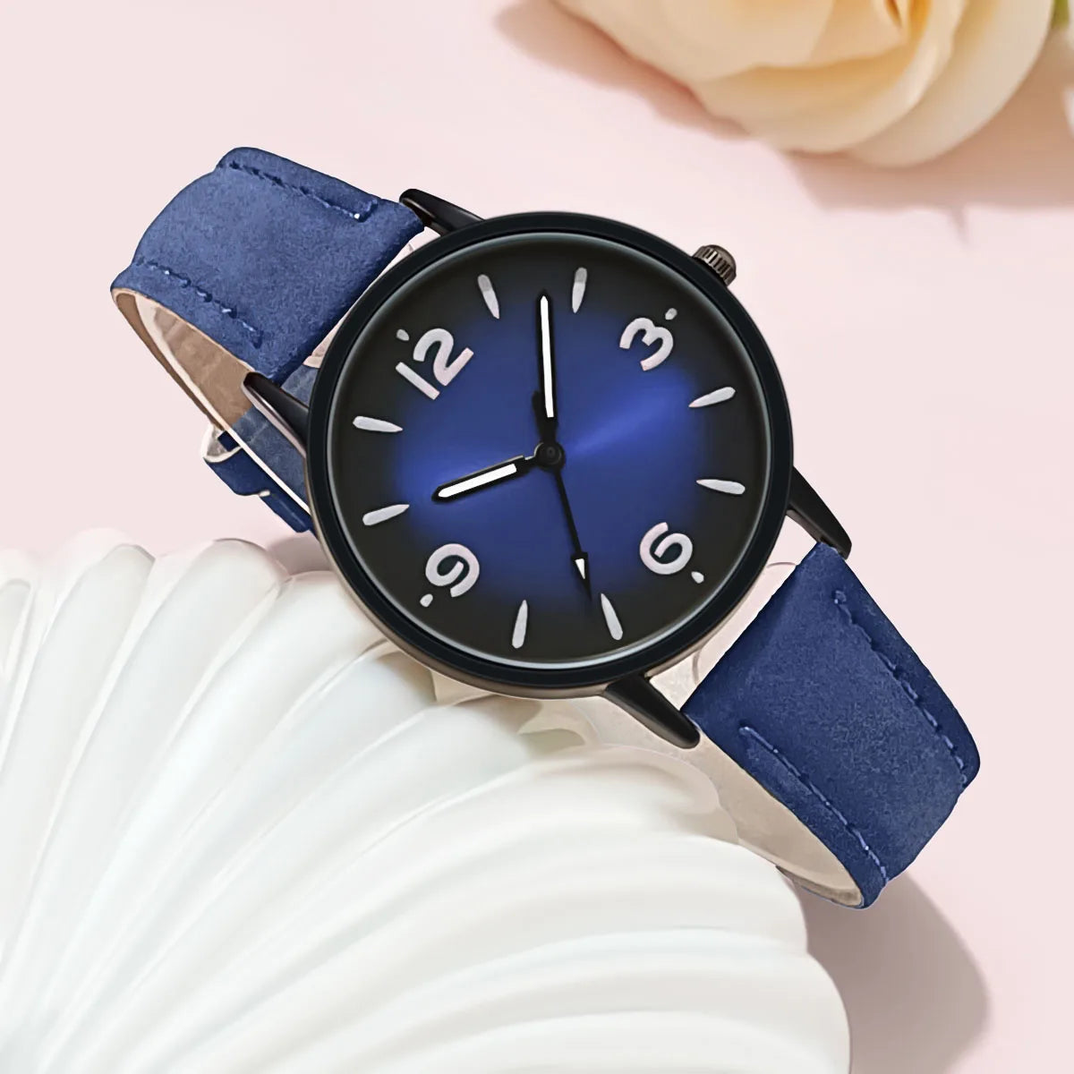 Montre en cuir PU pour femme, montre-bracelet décontractée, montres à quartz pour femme, cadeau, Reloj Mujer, Relogio Feminino