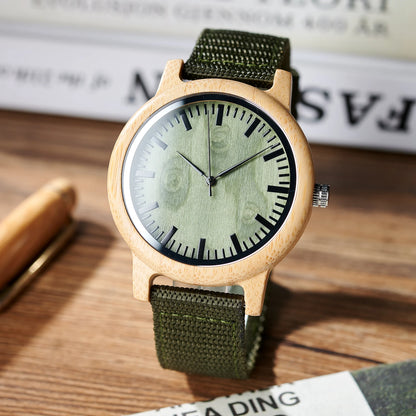 Montre en bois BOBO BIRD pour hommes et femmes Montres en bois unisexes légères fabriquées à la main Offre à durée limitée personnalisée