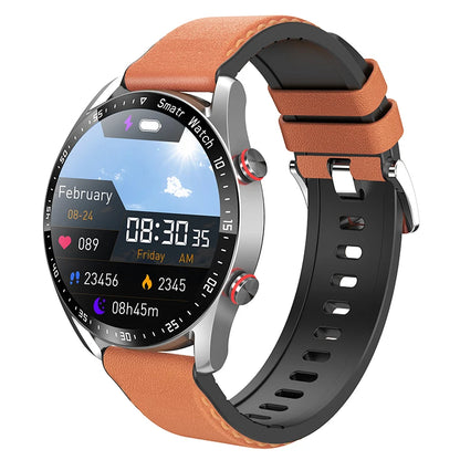 2026 Nouveau pour la montre connectée GT Series Homme Femme ECG+PPG Écran HD Appel BT Traqueur GPS Fréquence cardiaque IP68 Étanche SmartWatch