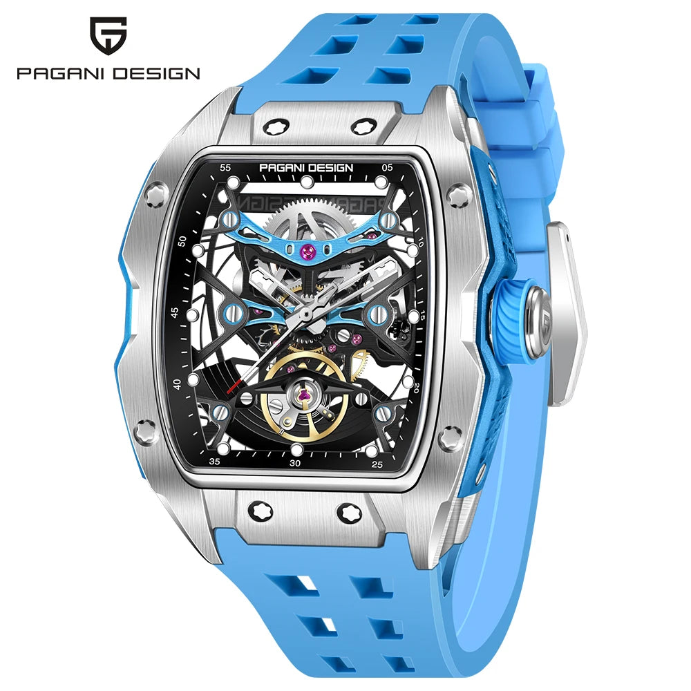 ChronoState Steel Horizon Mechanical Luxury Watch for Men