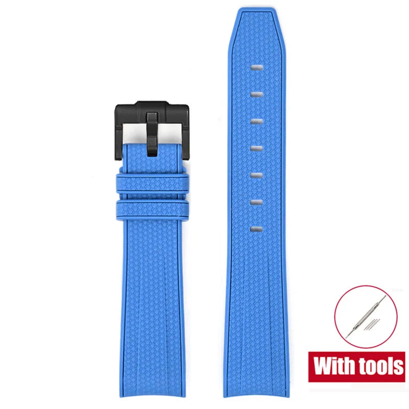 Bracelet de montre en caoutchouc pour Swatch X Omega Joint MoonSwatch étanche Sport 20mm Bracelet de montre en silicone incurvé pour hommes et femmes