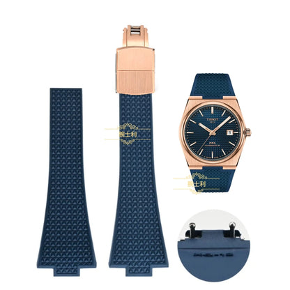 CTS Fluororubber Strap for Tissot PRX Series 35mm 40mm