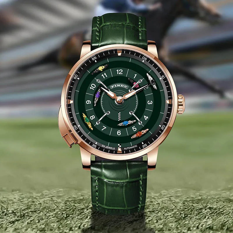 Pindu Horse Gambling Series Full Automatic Mechanical Watch
