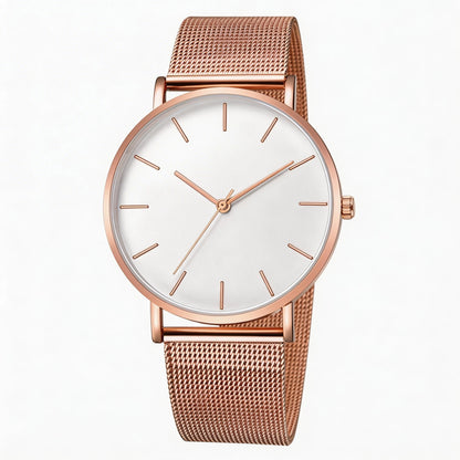 Luxury Rose Gold Watch Women Bracelet Watches Top Brand Ladies Casual Quartz Watch Steel Women's Wristwatch Montre Femme Relogio
