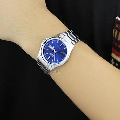 Montre Casio homme simple calendrier hebdomadaire étanche à quartz style décontracté et professionnel