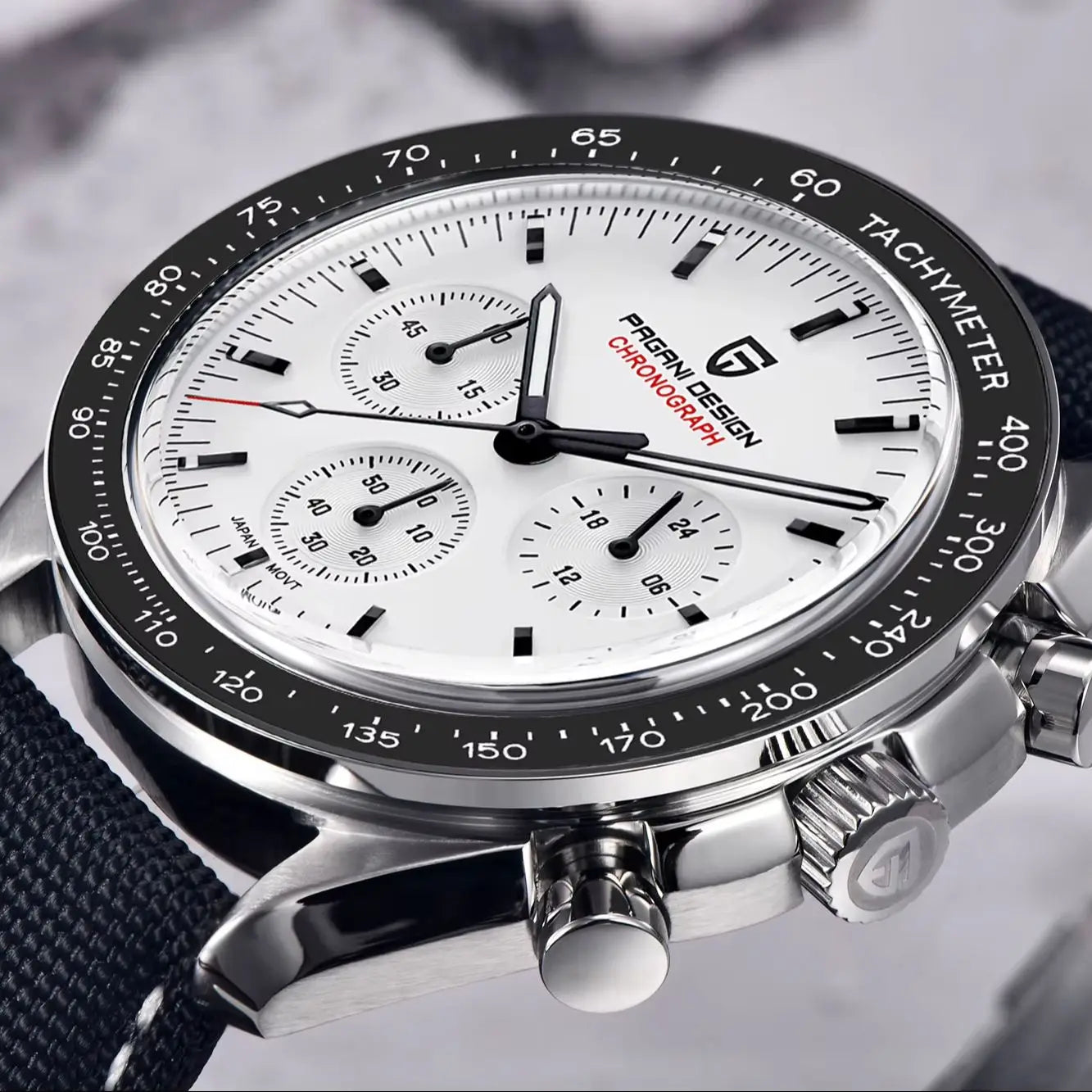 PAGANI DESIGN 2026 Nouvelle V5 PD1701 Montres Homme Luxe Montre à Quartz Homme Sport Vitesse Chronographe Verre Saphir AR Étanche 100M