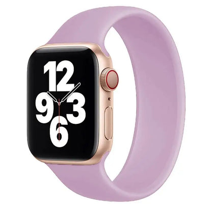 Solo Loop silicone for apple Watch Bands 40mm 44mm 45 41 49mm 42mm 46mm 38 bracelet iwatch series 11 10 9 8 7 6 se3 ultra2 strap