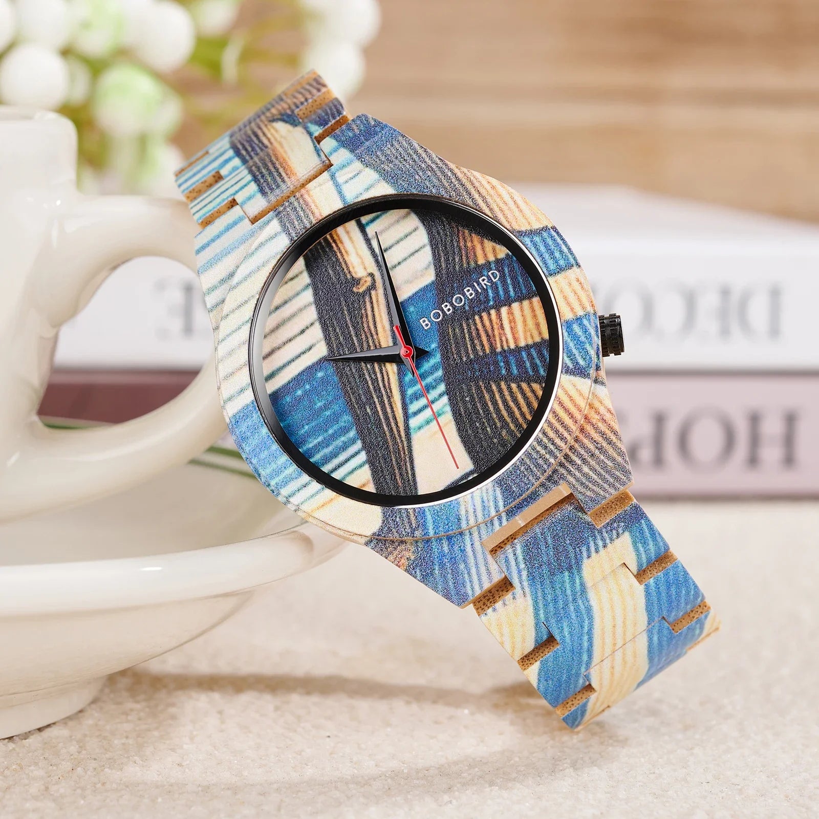 2025 New BOBOBIRD Men‘s Wood Artistic Watches High Quality Japanese Quartz Movement Wristwatch Clock for Men’s Gift Dropshipping