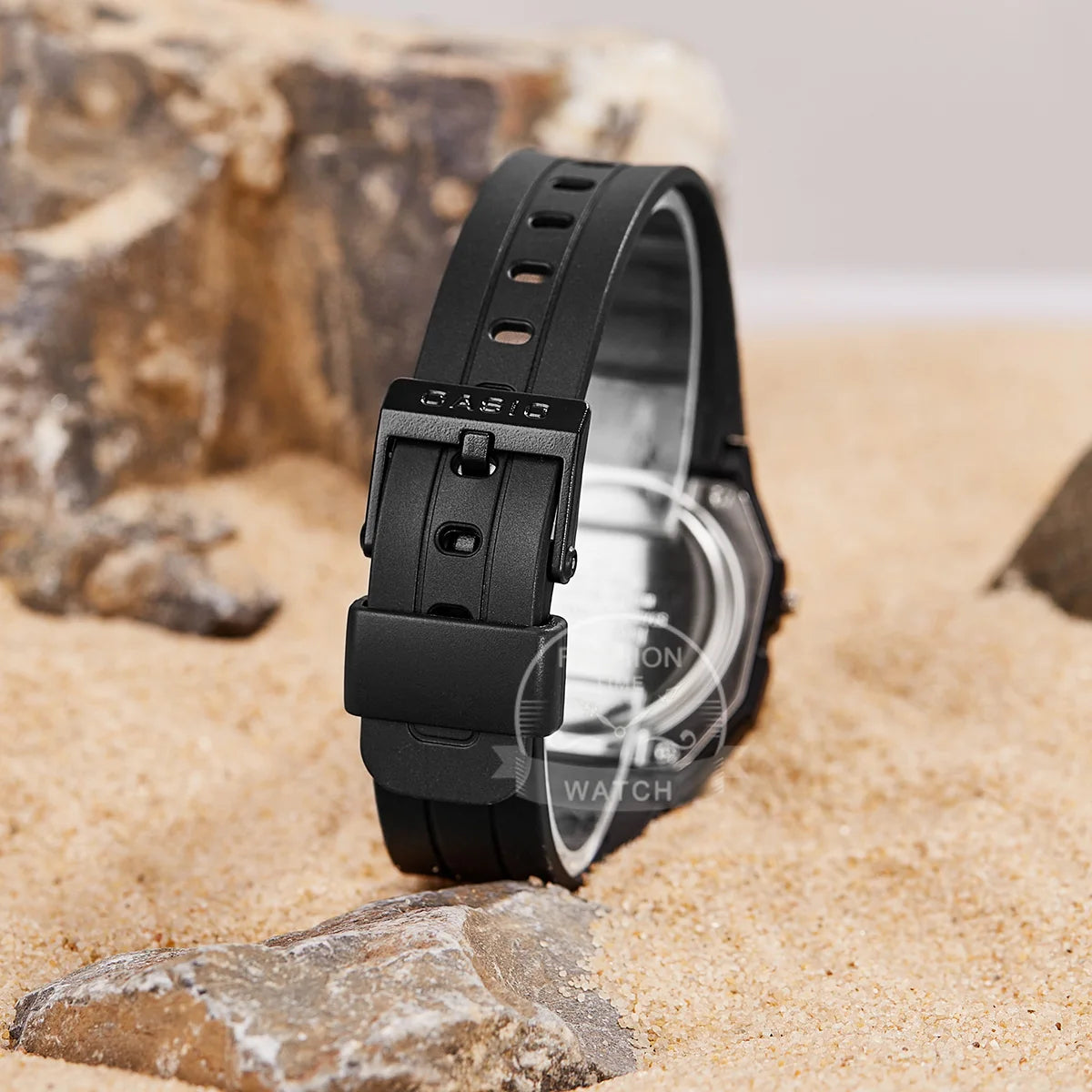 Montre Casio homme, ensemble de luxe, militaire, LED, montre numérique, sport, étanche, montres neutres