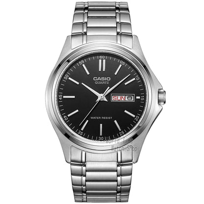 Montre Casio homme simple calendrier hebdomadaire étanche à quartz style décontracté et professionnel
