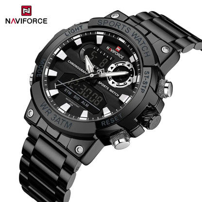 NAVIFORCE NF9237 Military Dual Display Chronograph Watch