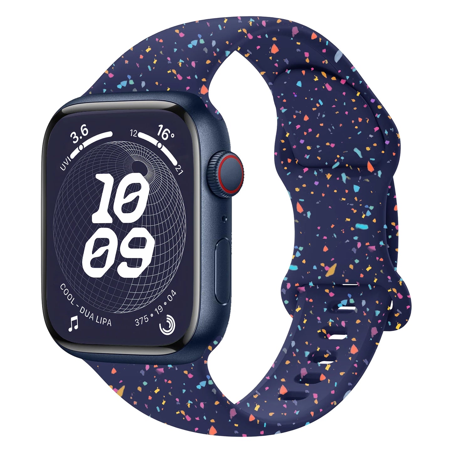 Sport Silicone Loop for Apple watch band 40mm 45mm 44mm 41mm 38mm 49mm Soft bracelet iwatch Series 9 8 7 6 5 3 SE Ultra 2 strap