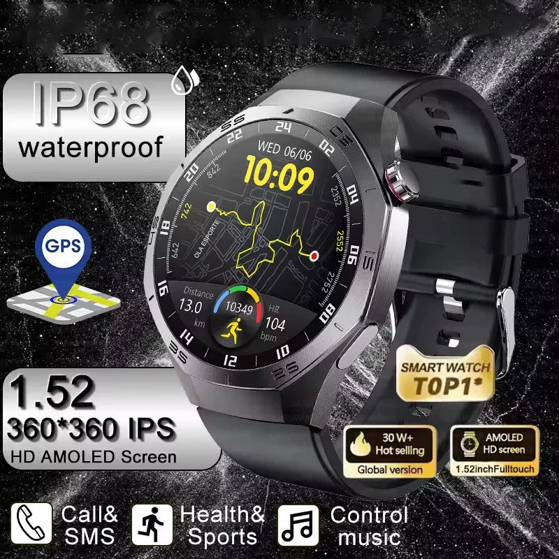 Original GT5PRO Smart Watch 5 Pro for Men Women New Technology GPS SmartWatch NFC Amolded Screen Waterproof Sport Business Watch