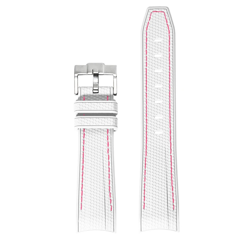 20mm Diving Strap for Omega X Swatch Joint MoonSwatch Men Women Arc Curved End TPU Rubber Bracelet for Rolex Watch Band Tools