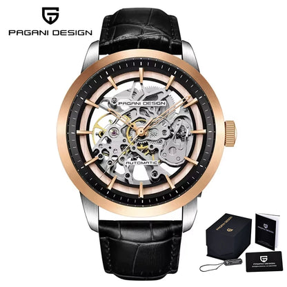 ChronoState Titan Hollow Skeleton Luxury Sports Watch for Men