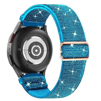 Bracelet brillant Pride pour Samsung Galaxy Watch 6 4-5 Pro-3-4 Classic-Active 2 Bracelet élastique pour Huawei Watch GT 2 GT2 20mm 22mm