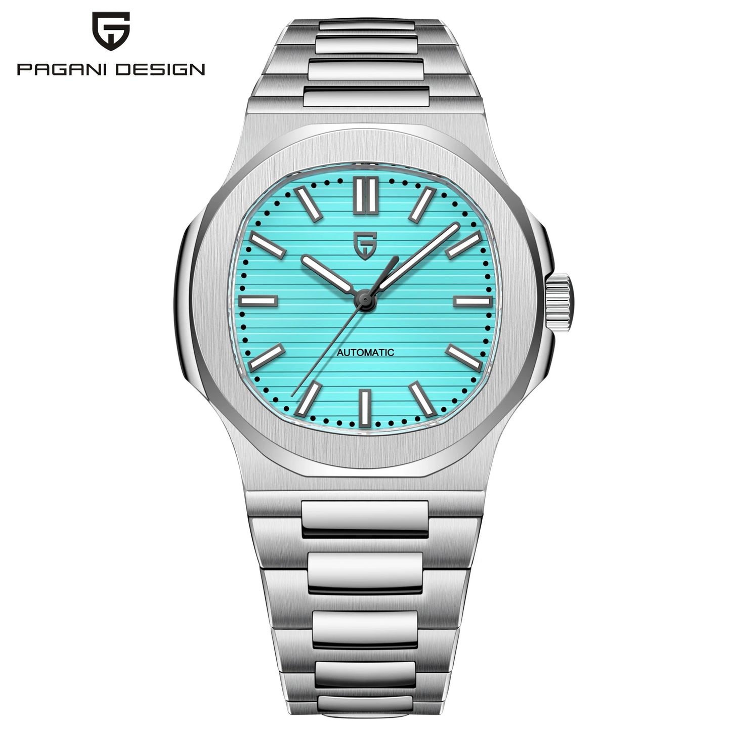 PAGANI DESIGN 2025 Nouvelles montres homme Montre automatique de luxe pour homme Mécanique 40MM Montre-bracelet Acier inoxydable Verre saphir AR