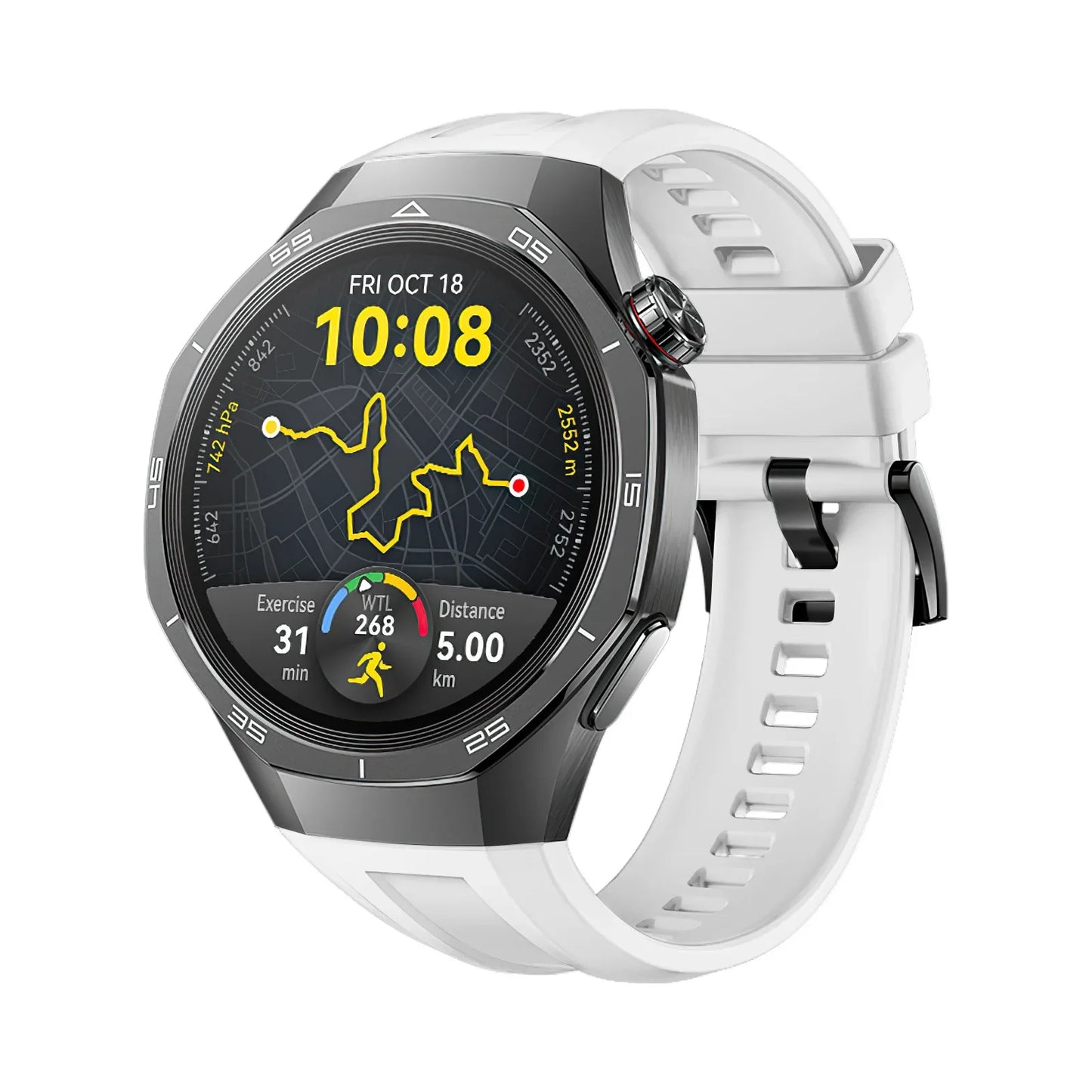 Silicone Strap For Huawei Watch 5 46mm Soft Sports Band 22mm WristBand For Huawei Watch 5/4/4Pro/3/3Pro Smart Watch Bracelet