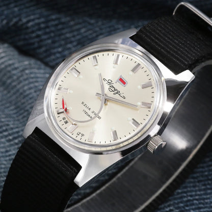 ChronoState Shanghai 8120 – Montre mécanique rétro 36MM | Mouvement manuel Montre vintage homme