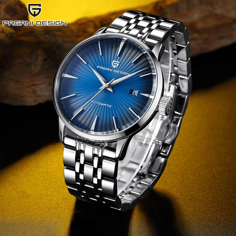 2026 New PAGANI DESIGN Men's Mechanical Watches Top Brand Luxury Automatic Watch For Men Stainless Steel Sports Waterproof Clock