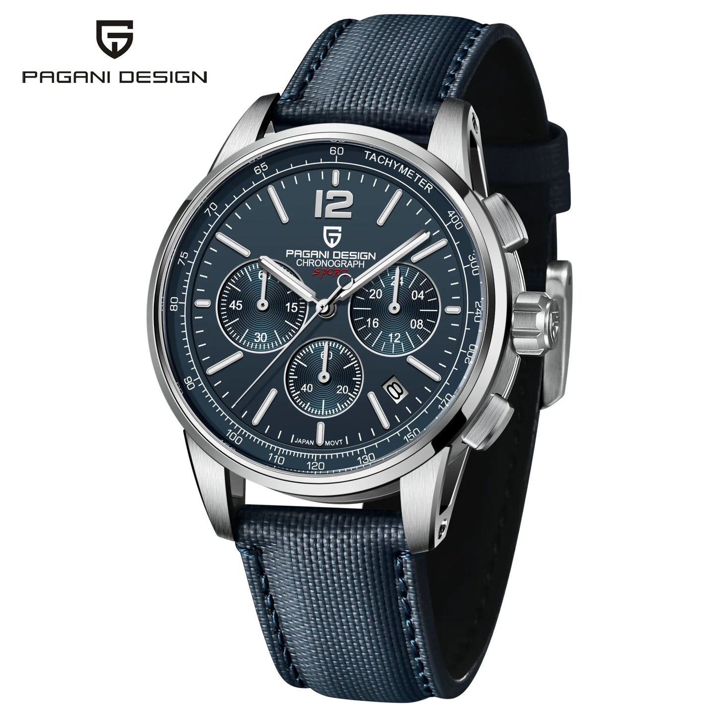 PAGANI DESIGN 2026 Nouvelles Montres Homme Luxe Mode Décontractée Quartz VK63 Étanche 100M Verre Saphir Acier Inoxydable