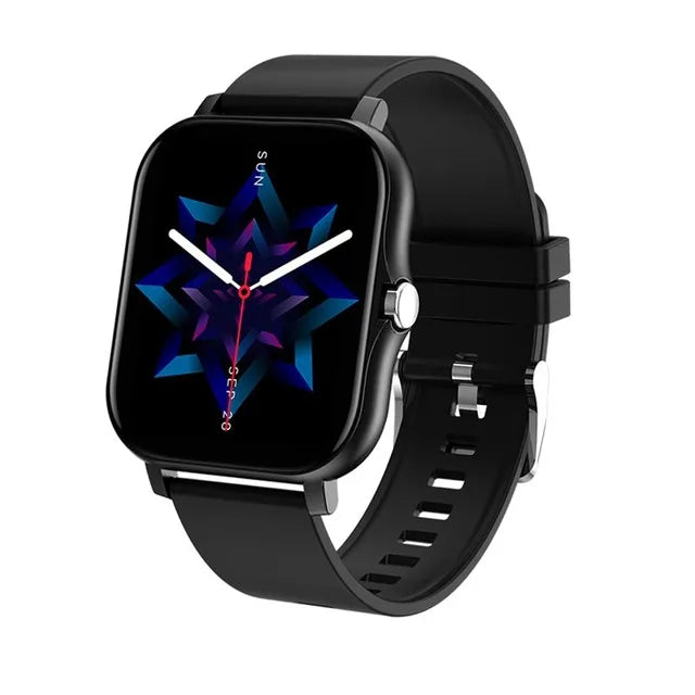 Montre connectée de sport, horloge de fitness, moniteur de santé, montre intelligente étanche, appels Bluetooth pour hommes femmes téléphones IOS Android 2025
