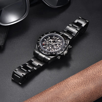 PAGANI DESIGN 2026 Nouvelle Montre Mécanique Automatique pour Homme en Acier Inoxydable Étanche 100m Montre de Luxe Décontractée pour Homme Reloj Hombre