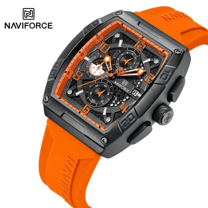 NAVIFORCE NF8052 Multi-Function Calendar Large Dial Watch