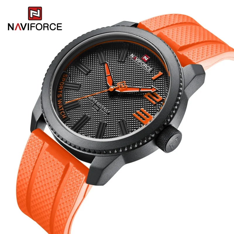 NAVIFORCE NF9202T Military Silicone Strap Watch