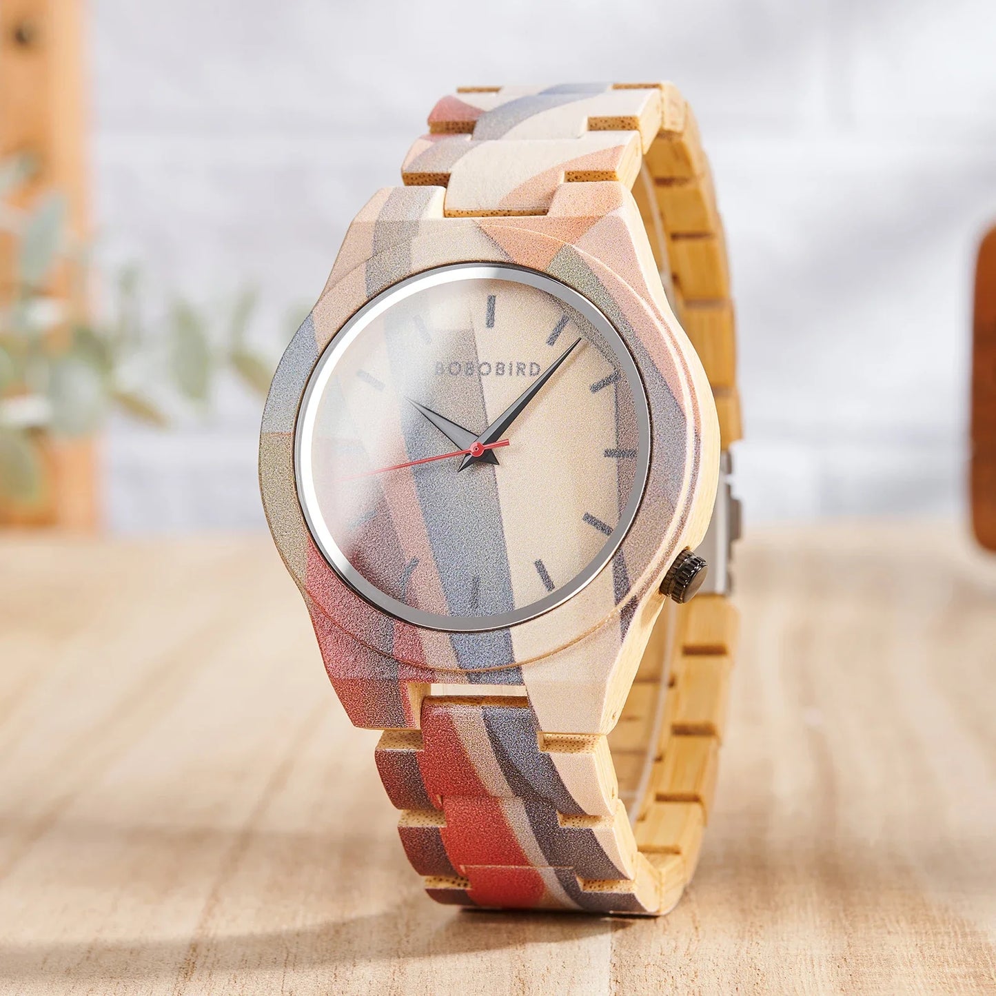 2025 New BOBOBIRD Men‘s Wood Artistic Watches High Quality Japanese Quartz Movement Wristwatch Clock for Men’s Gift Dropshipping