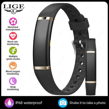 Nouveaux bracelets intelligents SANS écran pour hommes et femmes, bracelet de sport de fitness, fréquence cardiaque, étanche IP68, podomètre, SmartWatch pour Android iOS