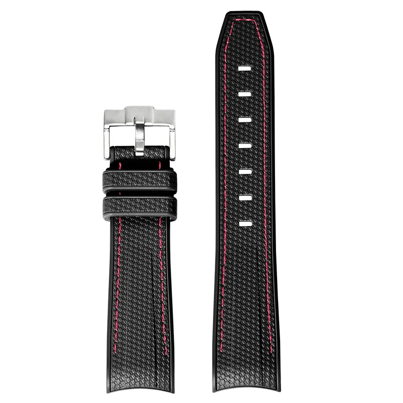 20mm Diving Strap for Omega X Swatch Joint MoonSwatch Men Women Arc Curved End TPU Rubber Bracelet for Rolex Watch Band Tools