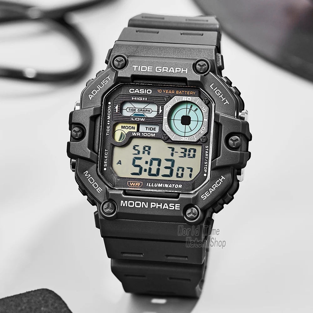 Montre Homme Casio Mode Sport Outdoor Montre-bracelet Style de Vie Actif Design Décontracté Série WS-1700H