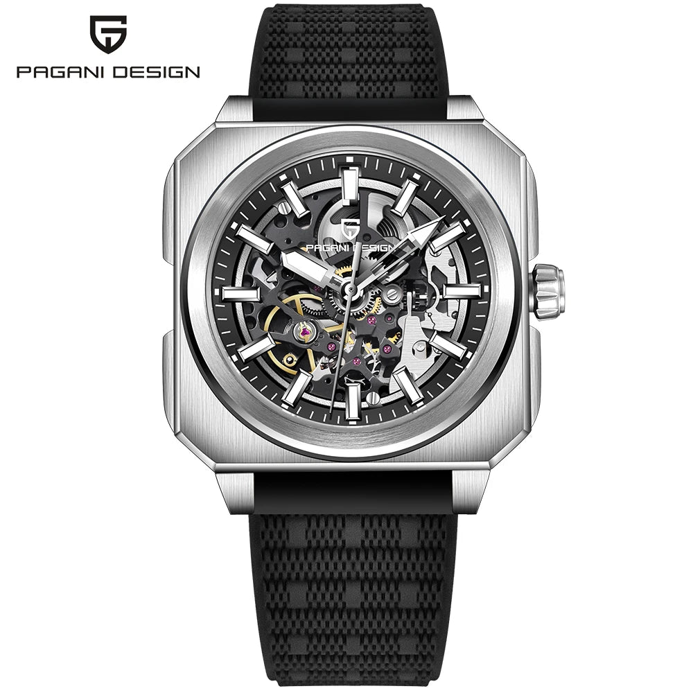 Montre Squelette Automatique ChronoState Aero Pulse 38mm pour Hommes
