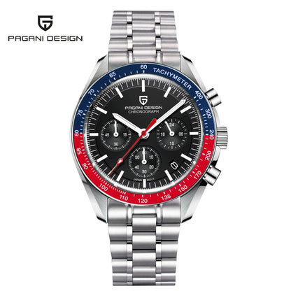 PAGANI DESIGN 2026 Nouvelles Montres Homme Montre de Luxe à Quartz Pour Homme Chronographe Rapide à Date Automatique Bracelet Saphir AR