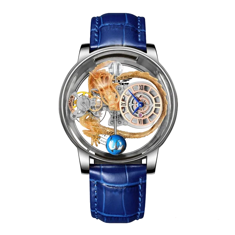 ChronoState Solar Orbit Luxury Astronomical Quartz Watch for Men