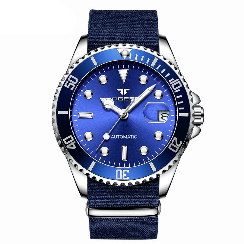 BINBOND Luxury mechanical wristwatches for men luminous waterproof automatic tourbillon men's watch business skeleton reloj