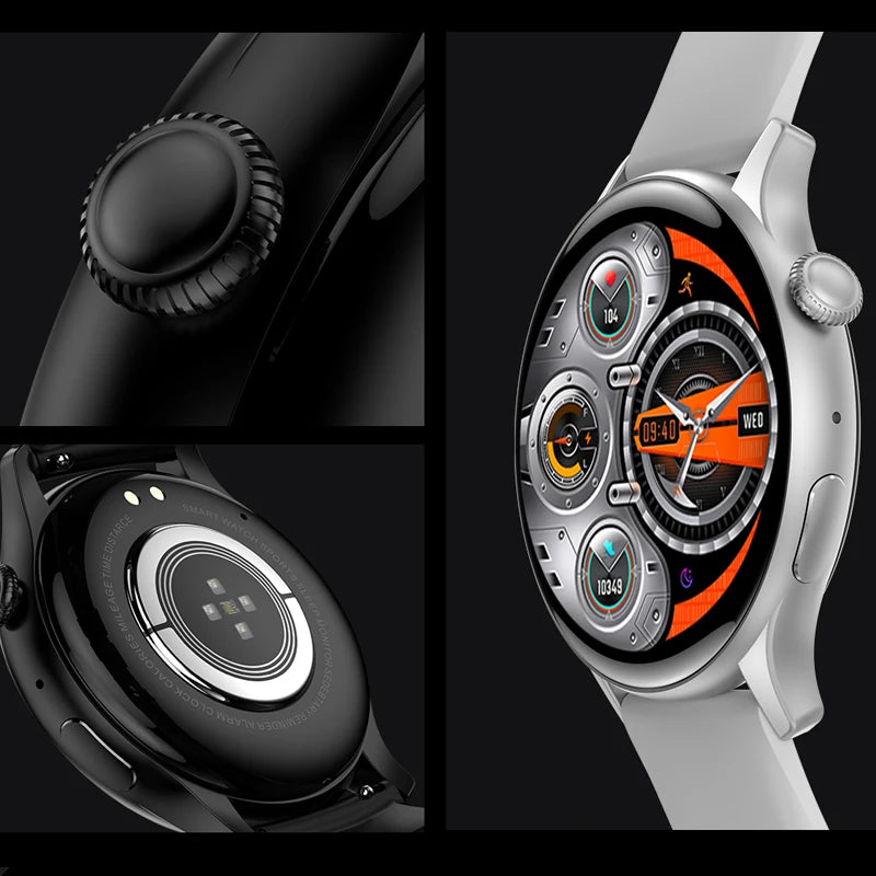 Nouvelle montre intelligente AMOLED True 2026 pour femmes, écran toujours allumé, résolution 466*466 HD, suivi de santé, appels vocaux, NFC, Smartwatch pour femmes