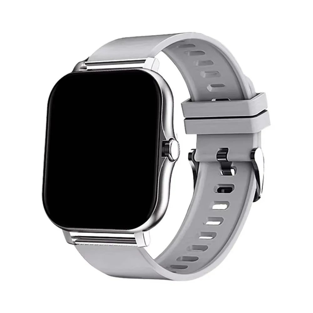 LAXASFIT 2025 Nouvelle Montre Connectée pour Hommes Femmes Cadeau Écran Tactile Complet Montre de Sport et de Fitness Appel Bluetooth Montre Intelligente Digitale