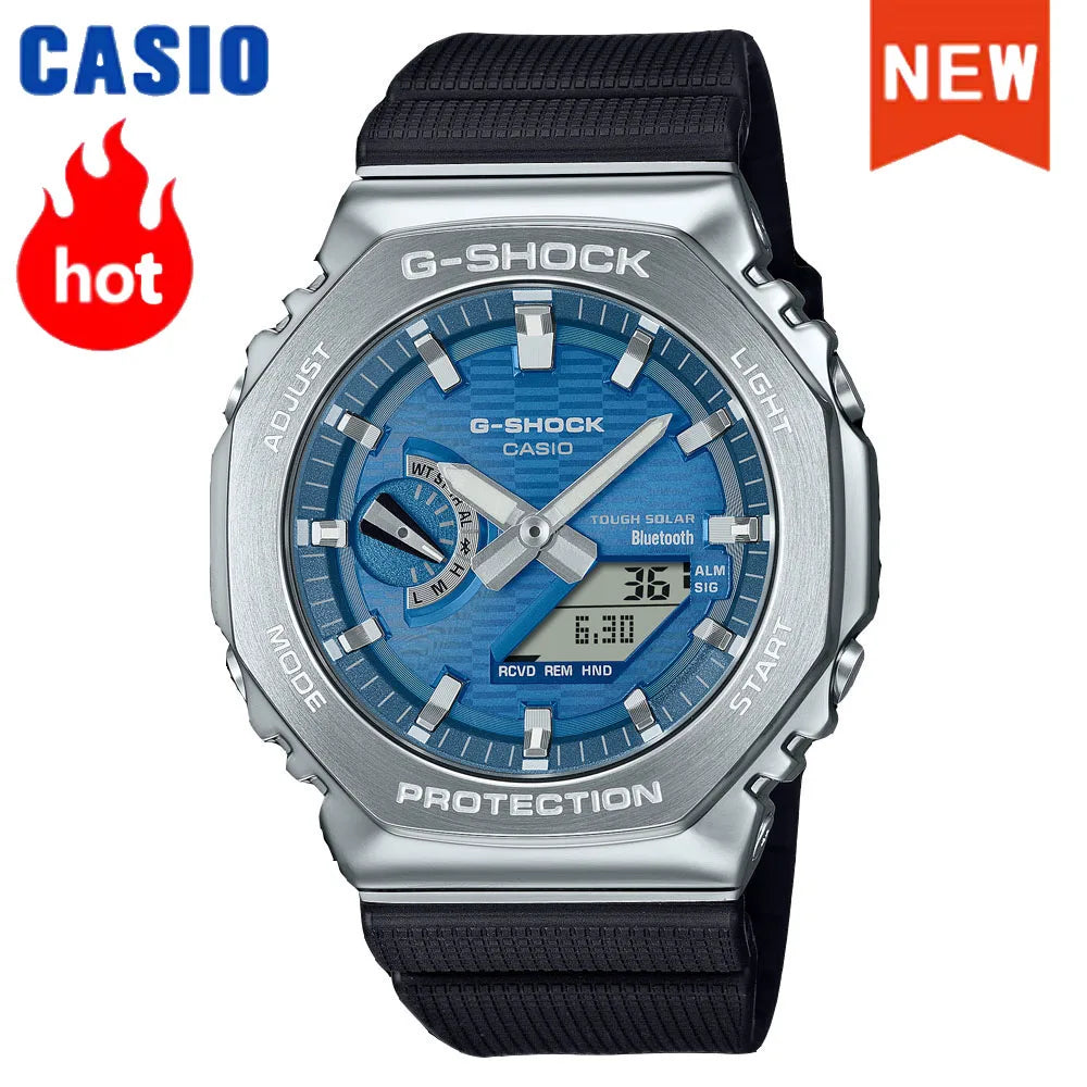 2026 Nouvelle série Casio GM-2100 tendance couleur dopamine montre de sport G-SHOCK montre de couple multifonctionnelle article de mode de luxe