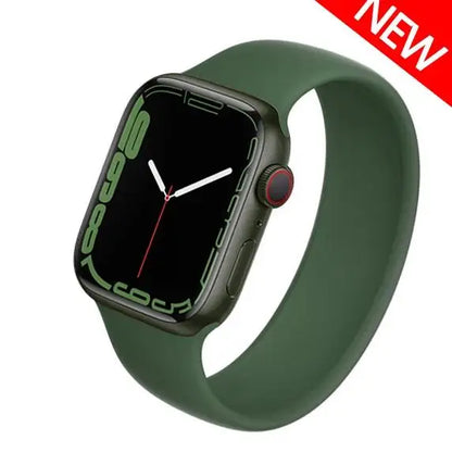 Solo Loop silicone for apple Watch Bands 40mm 44mm 45 41 49mm 42mm 46mm 38 bracelet iwatch series 11 10 9 8 7 6 se3 ultra2 strap