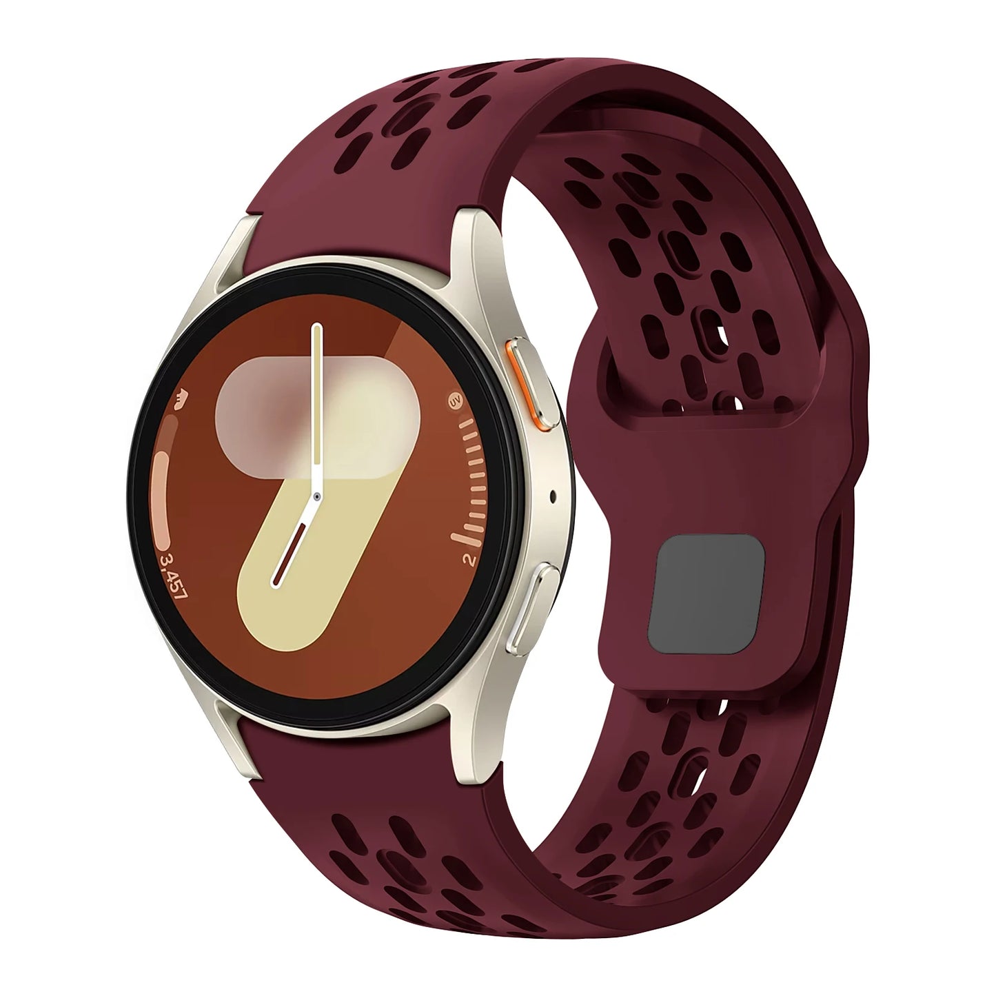 for Samsung Galaxy Watch 7 Strap 4/5/6/FE/classic/Pro 44mm 40mm wrist belt Silicone Sport correa Bracelet Galaxy Watch 7 Band