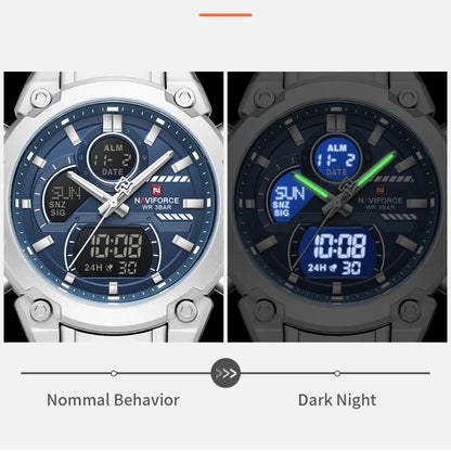 NAVIFORCE Nouvelle Montre-bracelet 2026 pour hommes Affaires Design Original Étanche Numérique Tendance Montres Normales Homme Relogio Masculin