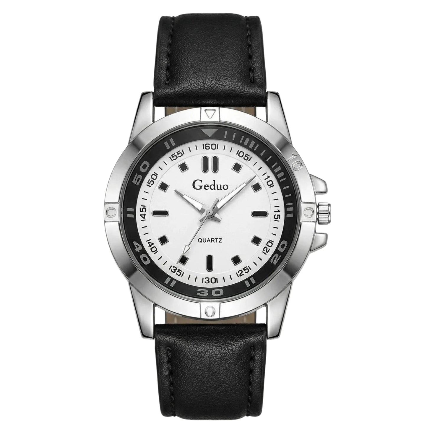 ChronoState 2026 Classic Leather – Montre décontractée à quartz pour hommes | Montre-bracelet analogique tendance