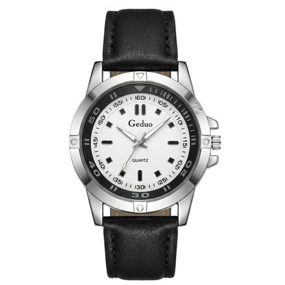 ChronoState 2026 Classic Leather – Montre décontractée à quartz pour hommes | Montre-bracelet analogique tendance