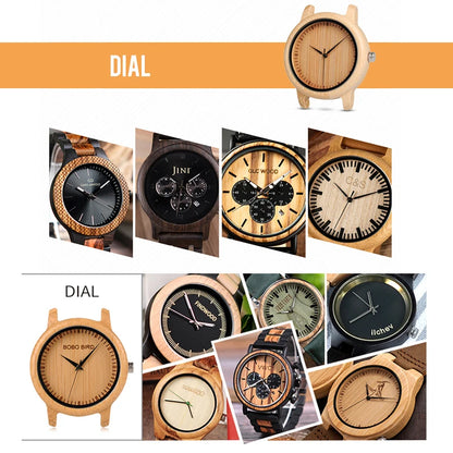Custom Engraved Logo Fee for Bamboo Wood Watches & Boxes