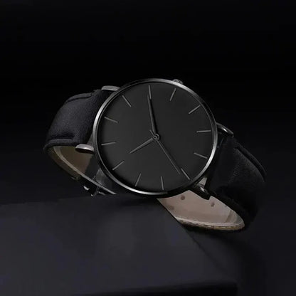 Set de 5 montres de sport pour hommes, montres-bracelets à quartz d'affaires, bracelet en cuir de luxe, montres décontractées pour hommes
