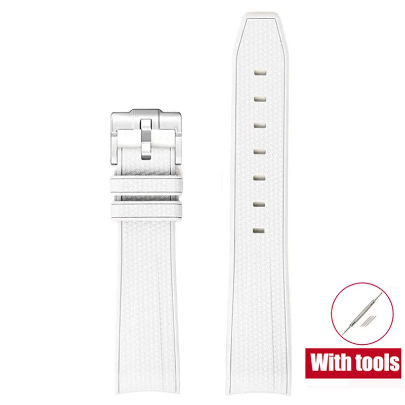 Bracelet de montre en caoutchouc pour Swatch X Omega Joint MoonSwatch étanche Sport 20mm Bracelet de montre en silicone incurvé pour hommes et femmes