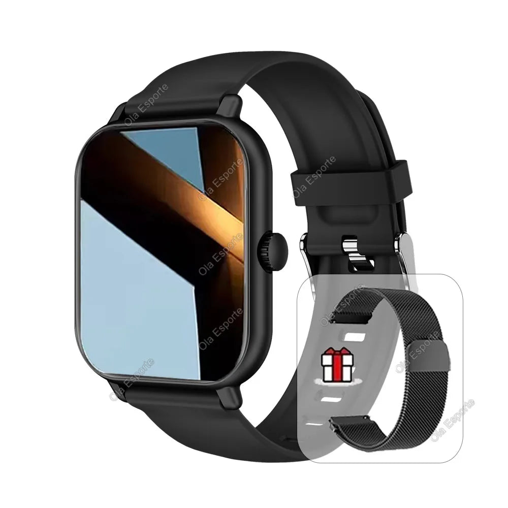 Nouvelle Montre Intelligente 2026 Android IOS Téléphone Écran Couleur 2,01 Pouces Bluetooth Répondre aux Appels Suivi de la Condition Physique Smartwatch Femmes Hommes